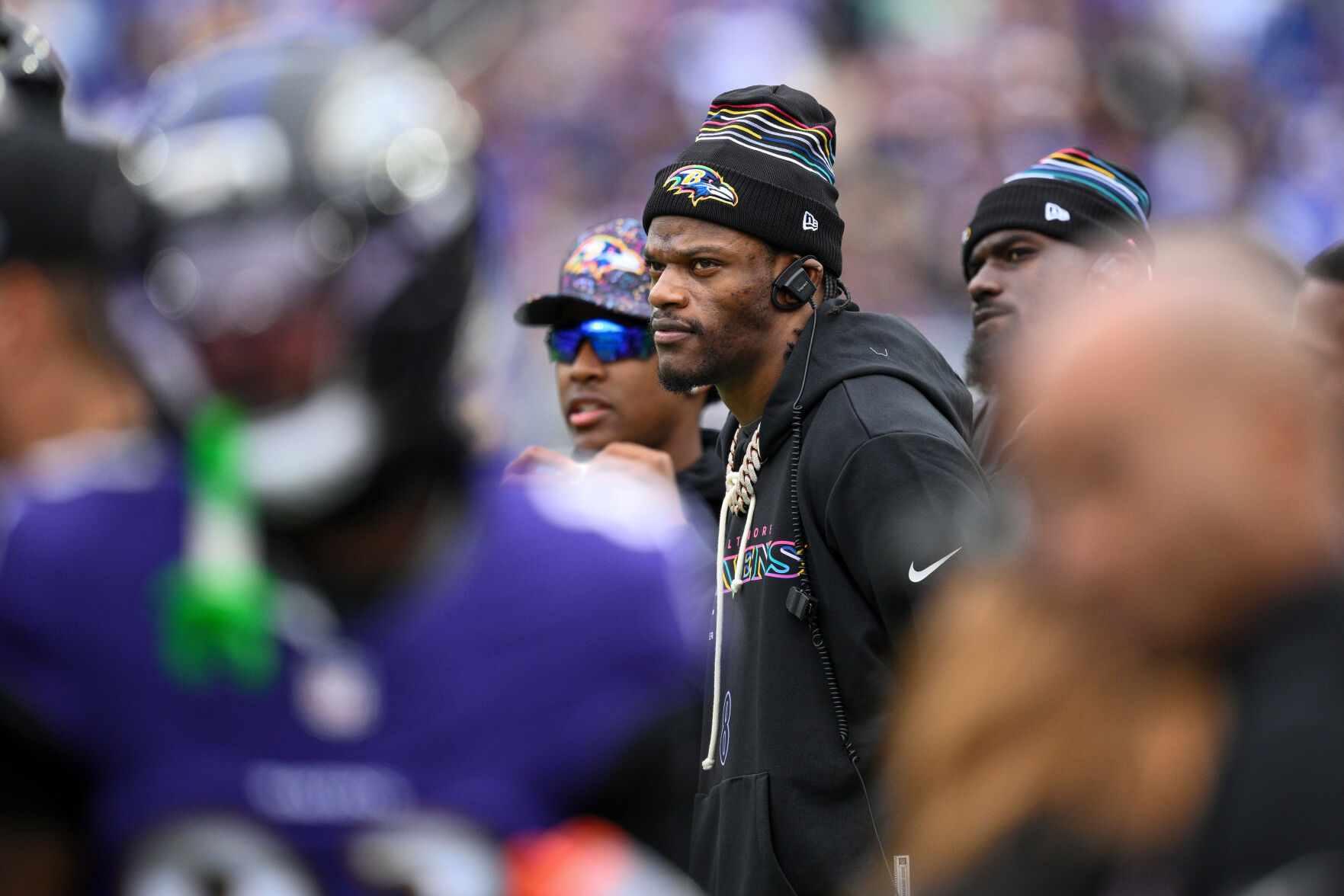 Ravens rule out Lamar Jackson (hamstring) for Sunday; 2-time MVP will miss a 3rd straight game